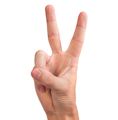 v